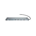 Baseus Enjoyment Series Multi-functional Type-C intelligent HD HUB（PD/HD4K*2/VGA/RJ45/SD/TF/USB*3/Au