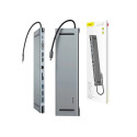 Baseus Enjoyment Series Multi-functional Type-C intelligent HD HUB（PD/HD4K*2/VGA/RJ45/SD/TF/USB*3/Au
