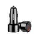 Ładowarka samochodowa Baseus Magic USB + USB-C QC 4.0  PD 45W (czarna)