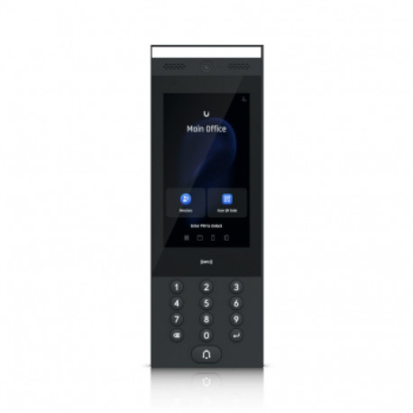 UBIQUITI INDOOR/OUTDOOR INTERCOM TERMINAL FOR MANAGING RESIDENTIAL AND COMMERCIAL BUILDING ENTRY REQ