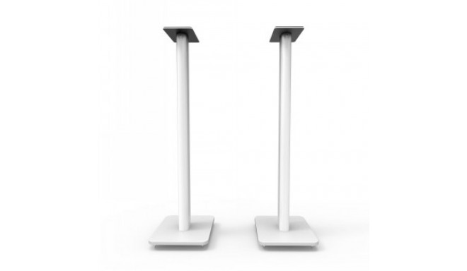 KANTO AUDIO PAIR - 26" UNIVERSAL BOOKSHELF SPEAKER STANDS - WHITE (PAIR)