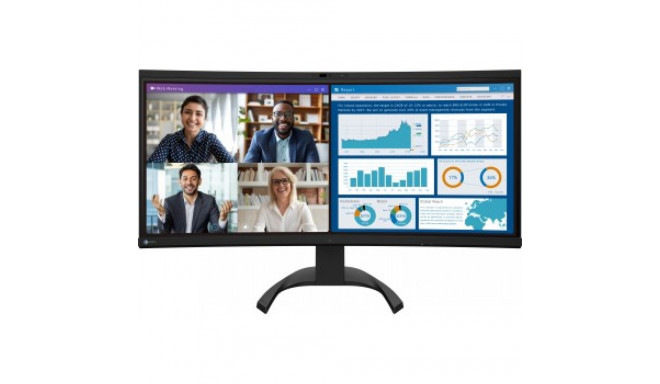 EIZO EV3450X 34.1" IPS 16:9 2440X1440 CURVED USB-C/94W RJ45 CAM (BLACK)