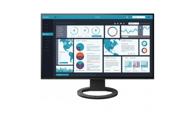 EIZO EV2795EN 27" IPS 16:9 2560X1440 USB-C/70W RJ45 (BLACK)