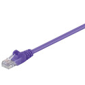 Võrgukaabel Cat6 UTP 0.25m, lilla, CCA