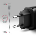 Axagon AXAGON ACU-QC18 laadija, 18W seinalaadija, 1x USB-A port, QC3.0/AFC/Apple, must