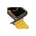 UNIQ Revix Strap Apple Watch Series 1-8/SE/SE2/Ultra 42/44/45/49mm Reversible Magnetic mustard-khaki