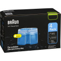 Braun 3-in-1 ShaverCare puhastuskassetid 4-pack
