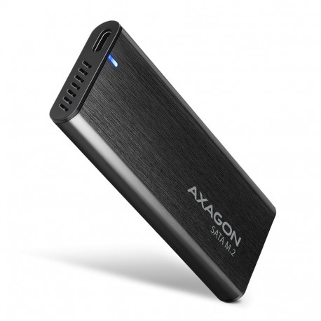 AXAGON EEM2-SBC external Gehause fur M.2 SSDs USB-C 3.2 Gen 2 - schwarz