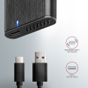 AXAGON EEM2-SBC external Gehause fur M.2 SSDs USB-C 3.2 Gen 2 - schwarz
