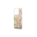 Guess GUHCP13LLFLSD iPhone 13 Pro / 136.1" kuldne kõvakorpus paisley vedel sädelus