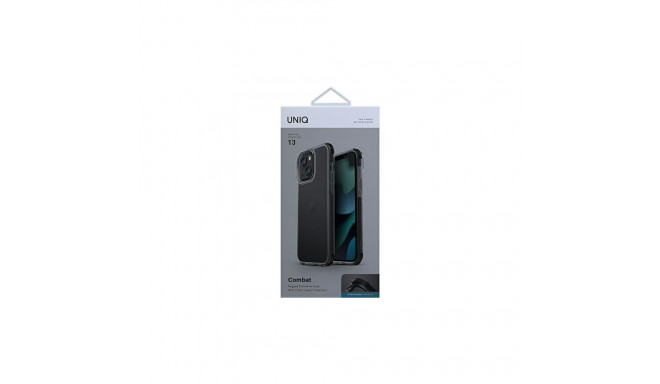 UNIQ Combat Case iPhone 13 / 14 / 15 6.1" süsinikmust ümbris