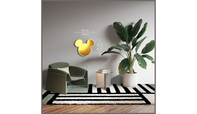 Neon Yellowpop Disney Mickey Mirror gold