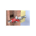 kahekomponentne tüübel kruviga 6x50 mm, 4 tk