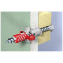 DUOPOWER dowels with O-shaped hook 5x25, 8 pcs.