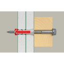 Two-component dowel with screw 10x50 mm, 4 pcs.
