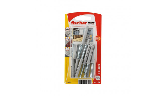 Malleable dowels N 6x40, 12pcs