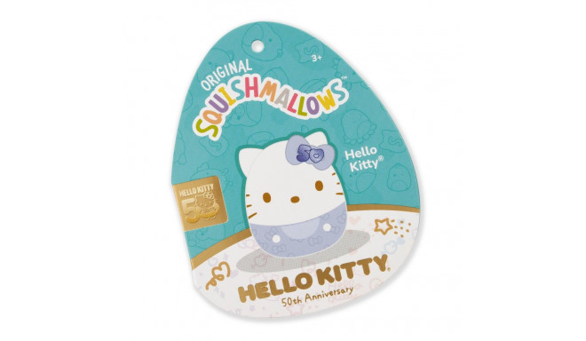 Squishmallows Hello Kitty W21 pehme mänguasi reljeefsete lipsudega, 20 cm