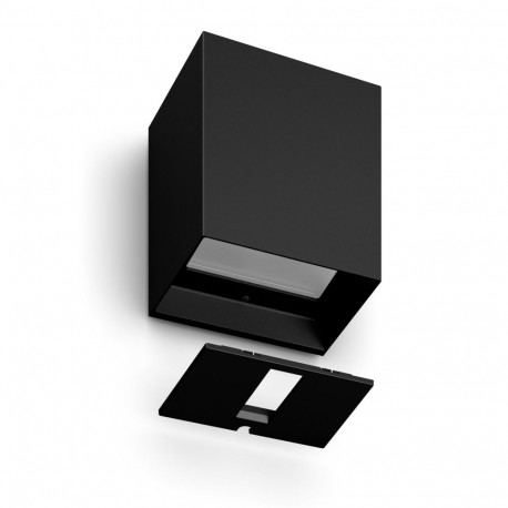 Philips Hue WCA Resonate välisvalgusti allapoole suunatud seinavalgusti, must | 8 W | 2000-6500 Hue 