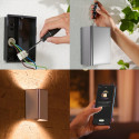 Philips Hue WCA Resonate välisseinalatern, inox | 8 W | 2000-6500 Hue White Colour Ambiance