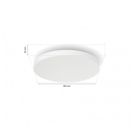 Philips Hue Datura laevalgusti väike 38,4 cm | 48 W