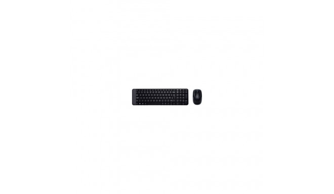 Logitech | Combo Wireless Keyboard and Mouse | MK220 | Keyboard and Mouse | Wireless | Mouse include