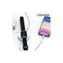 USAMS Inductive charger US-CC096 10W with lightning cable white/white CC96WH02