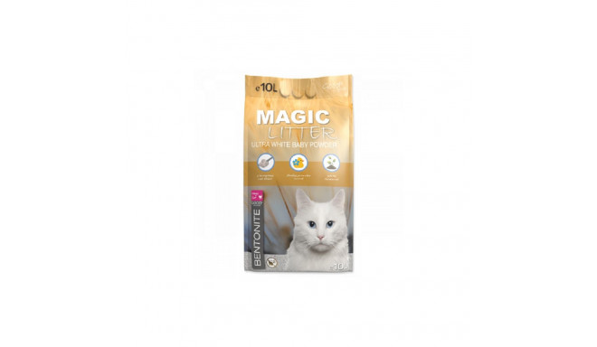 Magic Litter bentoniit ultra valge beebipuuder, 10 l