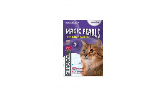 magic pearls lavendli 16 l silikoonliiv kassitualetile