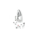 Ironing board and iron holder with silicone Ironing board and iron holder with silicone
