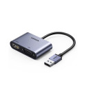 Ugreen USB konverteri adapter - HDMI 1.3 (1920 x 1080 @ 60Hz) + VGA 1.2 (1920 x 1080 @ 60Hz) hall (C