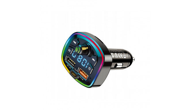 KAKUSIGA KSC-851 car FM transmitter QC 3.0 | 18W | USB Flash | Bluetooth 5.0 Black