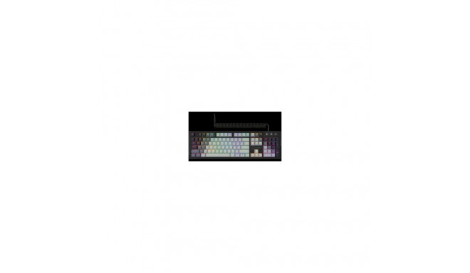LORGAR Azar 514 Wired mechanical gaming keyboard RGB backlight 1680000 color variations 18 mode keys