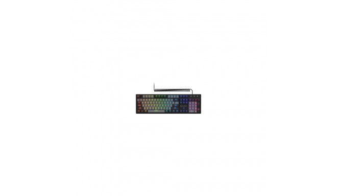 LORGAR Azar 514 Wired mechanical gaming keyboard RGB backlight 1680000 color variations 18 mode keys
