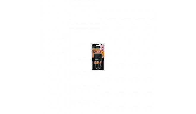 Duracell Hi-Speed ​​Battery Charger + 2 x AA & 2 x AAA