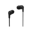 Philips TAE1105BK|00 juhtmega kõrvasisesed kõrvaklapid