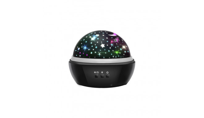 Fusion Night light with projector black