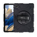 Fusion 360 Rotation tahvelarvuti ümbris pöörleva hoidjaga Samsung X200 Galaxy Tab A8 2021 10,5" must