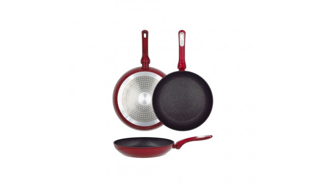 Cosmo frying pan Ø26cm induction red with guard