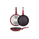 Cosmo frying pan Ø24cm induction red with guard