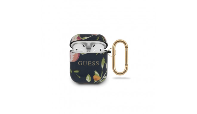 Guess GUACA2TPUBKFL03 silikoonümbris Apple Airpods 1 | 2 lilleline N.3