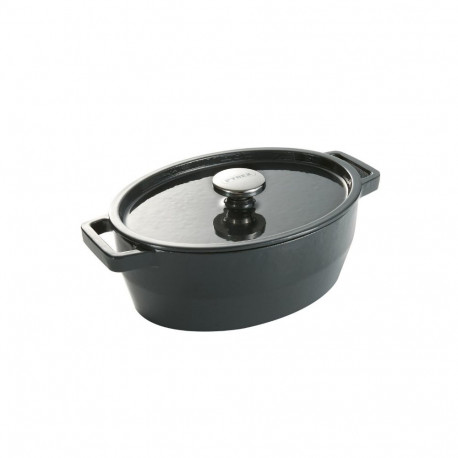 Boiler 5.8L PYREX oval cast iron|33cm|grey