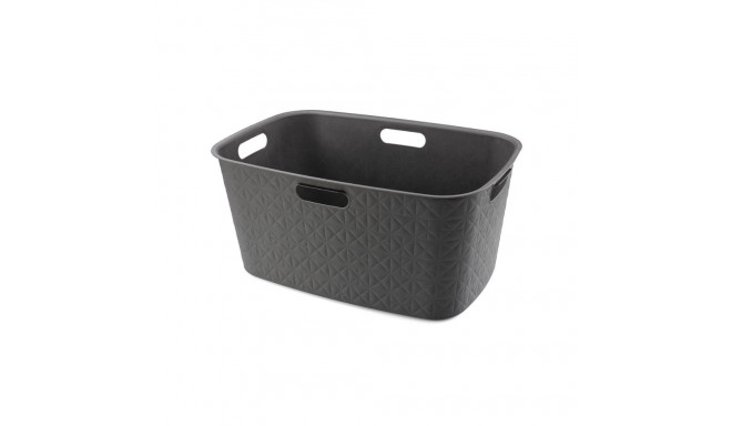pesukorv Softex 45L 57x37x27cm tumehall