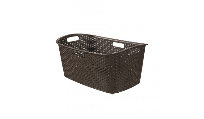 pesukorv my style 47L 60x39x28cm tumepruun