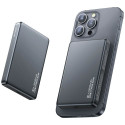 Powerbank USAMS CY Series CD242 10000mAh 20W magnetiline juhtmevaba titaan
