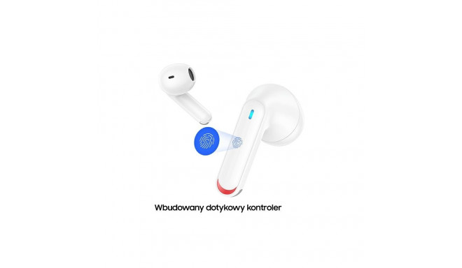 USAMS Bluetooth 5.2 TWSNX10 Series kahe mikrofoniga juhtmevabad kõrvaklapid roosa BHUNX03