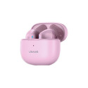 USAMS Bluetooth 5.2 TWSNX10 Series Dual Mic Wireless Headphones Pink BHUNX03