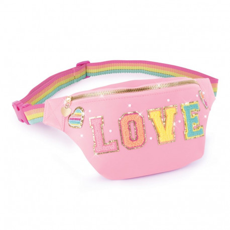 MAKE IT REAL DIY set Fashion Bag with Patches