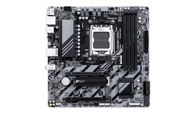 Gigabyte B840M DS3H protsessoripere AMD protsessoripesa AM5 DDR5 toetatud kõvaketta liidesed SATA, M