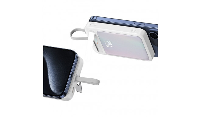 Powerbank USAMS XM Series CD219 10000mAh magnetiline juhtmevaba roosa