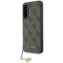 Case Guess 4G Charms Collection Samsung Galaxy A56 pruun